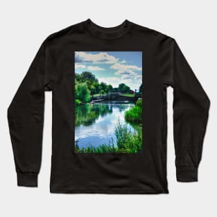 Ditchford Lock (England) Long Sleeve T-Shirt